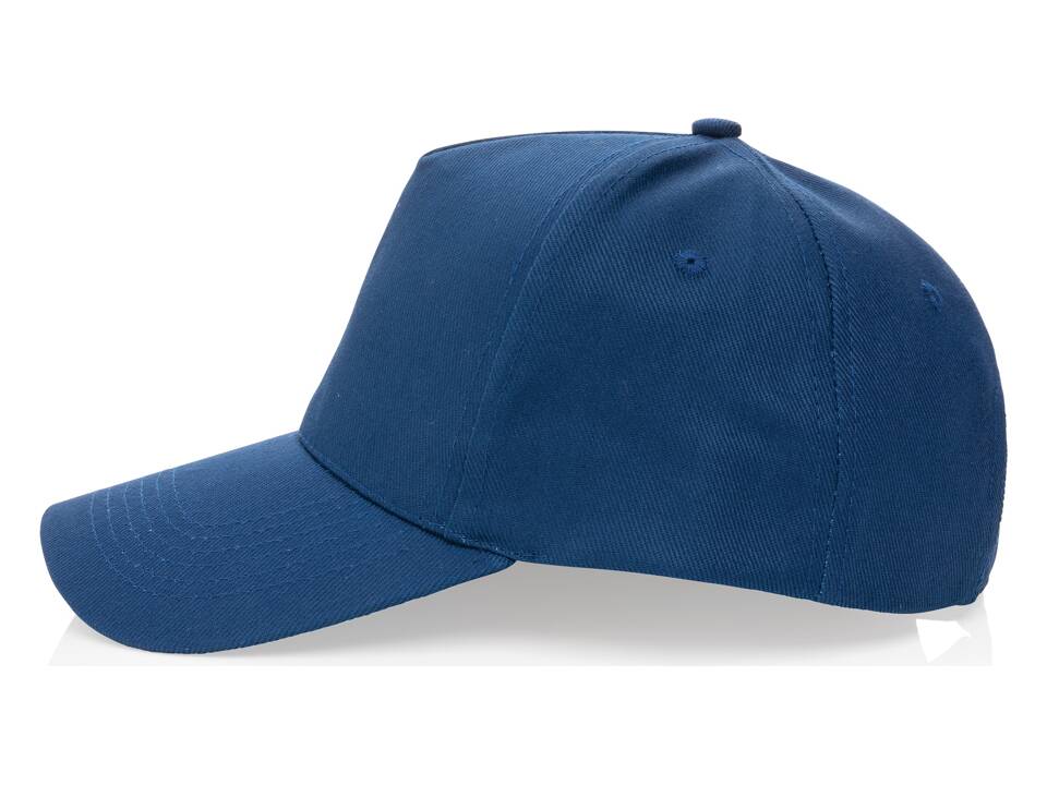 Impact 5 panel 280gr recycled katoenen cap met AWARE™ tracer 111