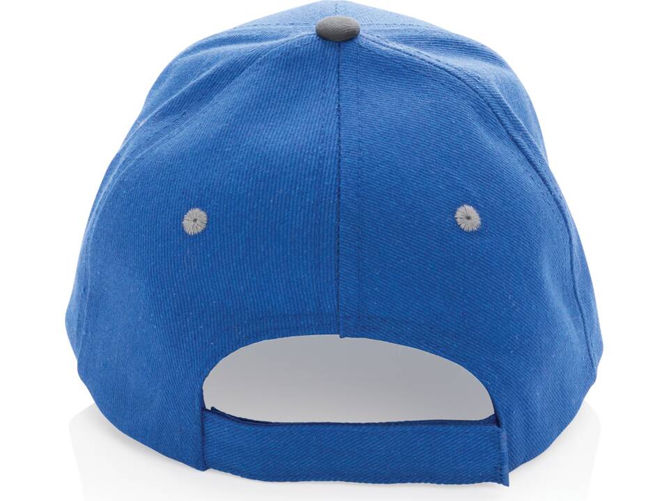 Impact AWARE ™ 6 panel cap van geborsteld katoen met bies 37