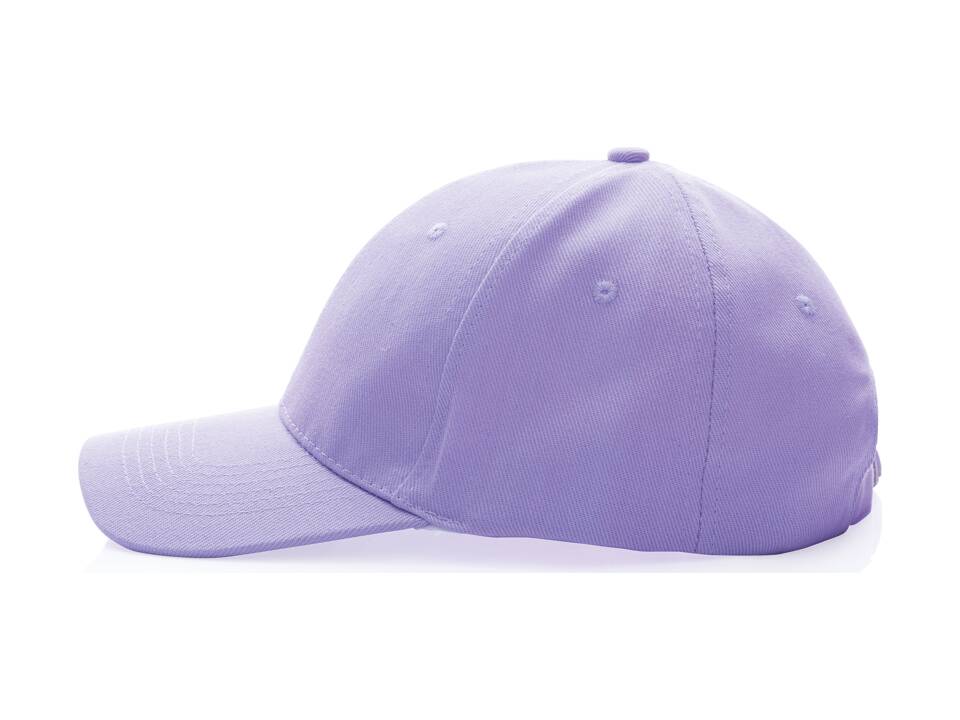 Impact gerecycled katoenen Luxe cap met AWARE tracer 35