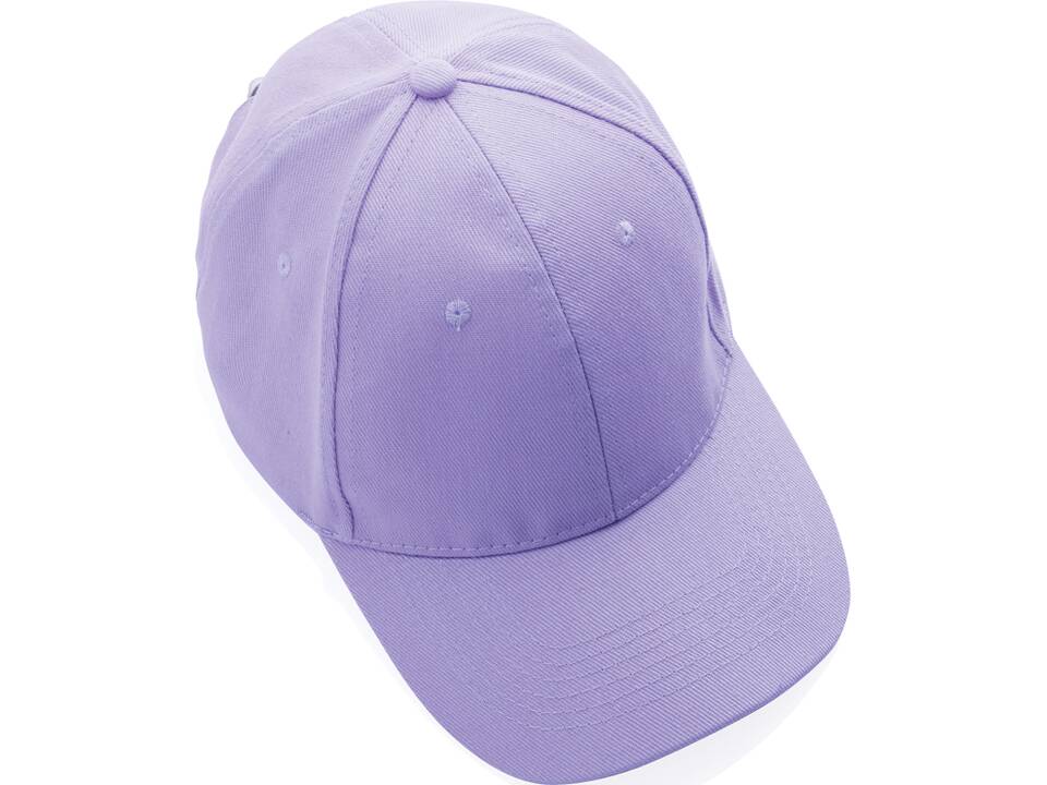 Impact gerecycled katoenen Luxe cap met AWARE tracer 38