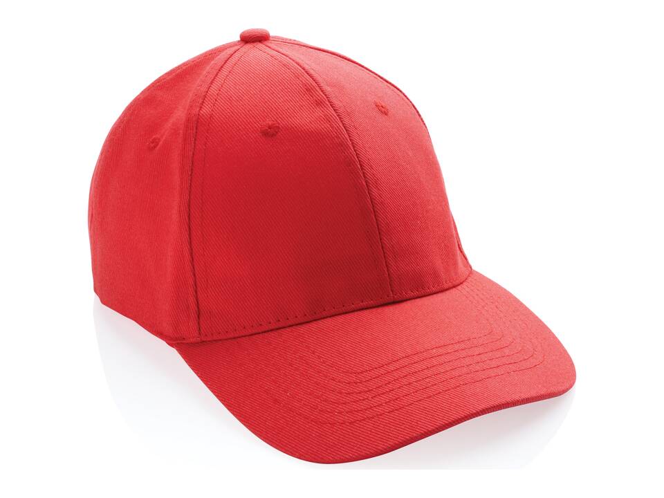 Impact gerecycled katoenen Luxe cap met AWARE tracer 30