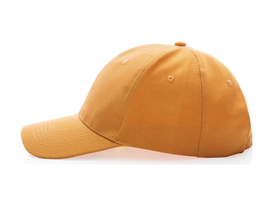 Impact gerecycled katoenen Luxe cap met AWARE tracer 23