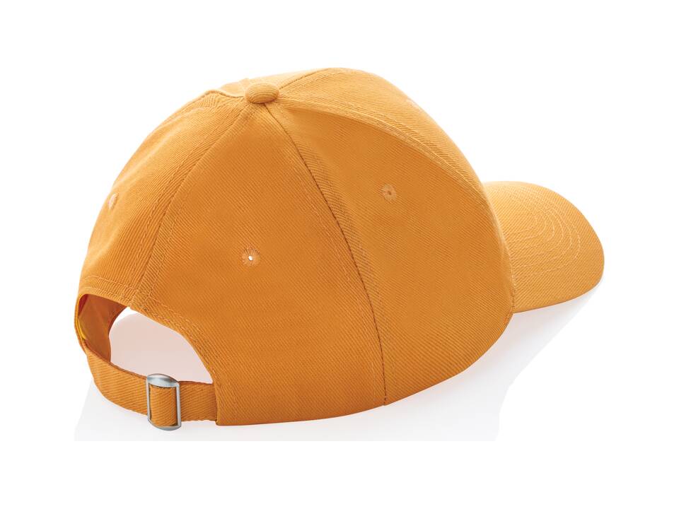 Impact gerecycled katoenen Luxe cap met AWARE tracer 25