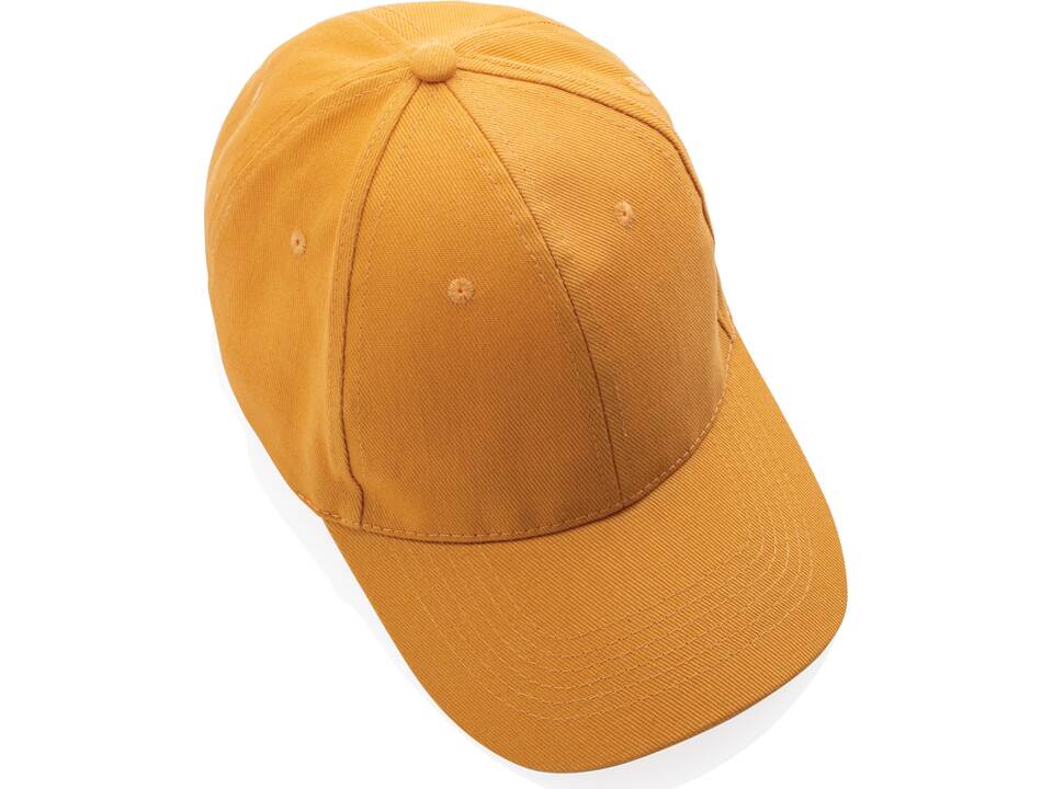Impact gerecycled katoenen Luxe cap met AWARE tracer 26