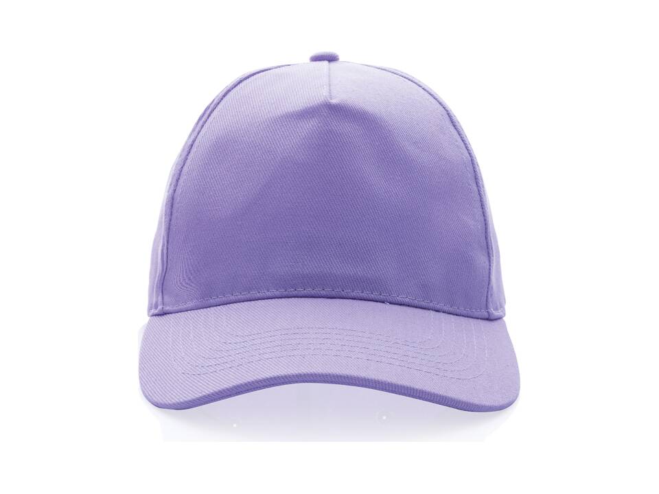 Impact 5 panel 280gr recycled katoenen cap met AWARE™ tracer 42