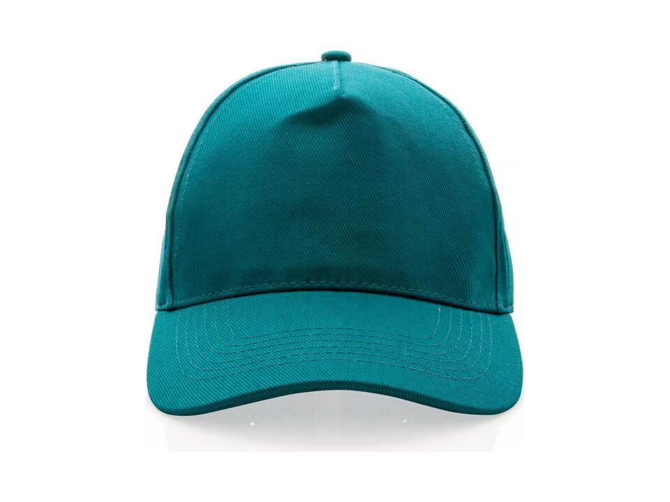 Impact 5 panel 280gr recycled katoenen cap met AWARE™ tracer 37
