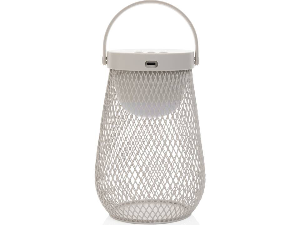 Aurora RCS gerecyclede plastic USB-oplaadbare tafellamp 4