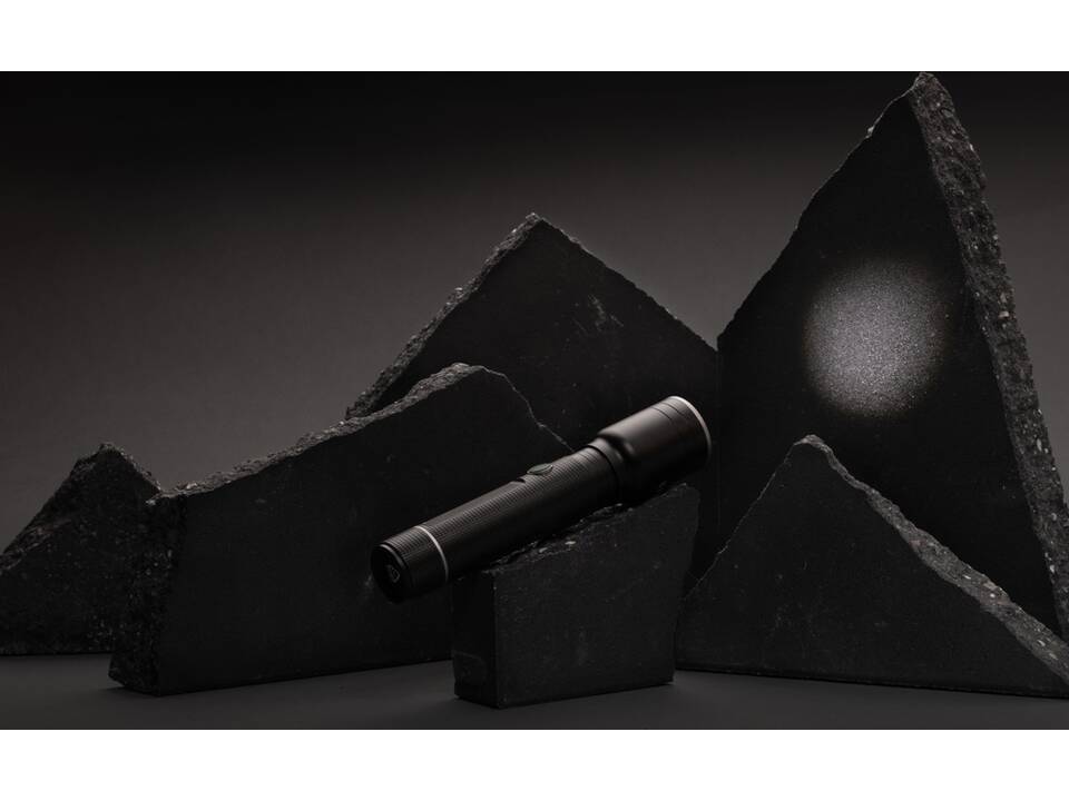 RCS gerecycled aluminium heavy duty USB-oplaadbare zaklamp 13