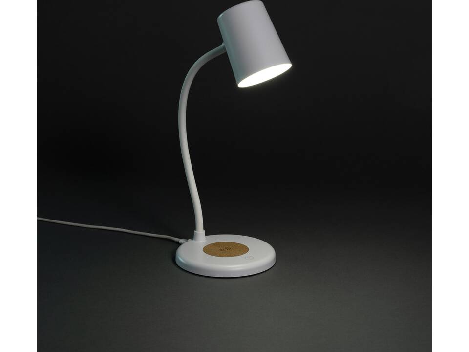 Zenara RCS 15W draadloze bureaulamp van gerecycled plastic 12