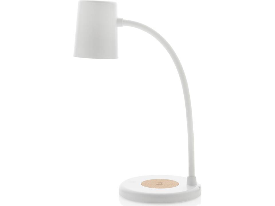 Zenara RCS 15W draadloze bureaulamp van gerecycled plastic 4