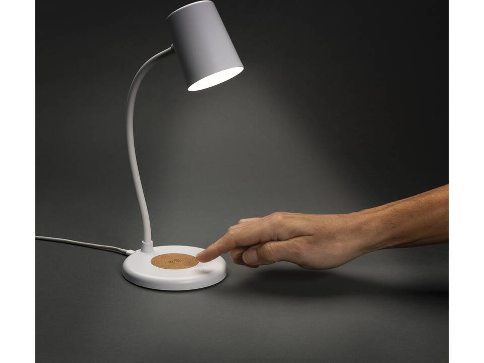Zenara RCS 15W draadloze bureaulamp van gerecycled plastic 7
