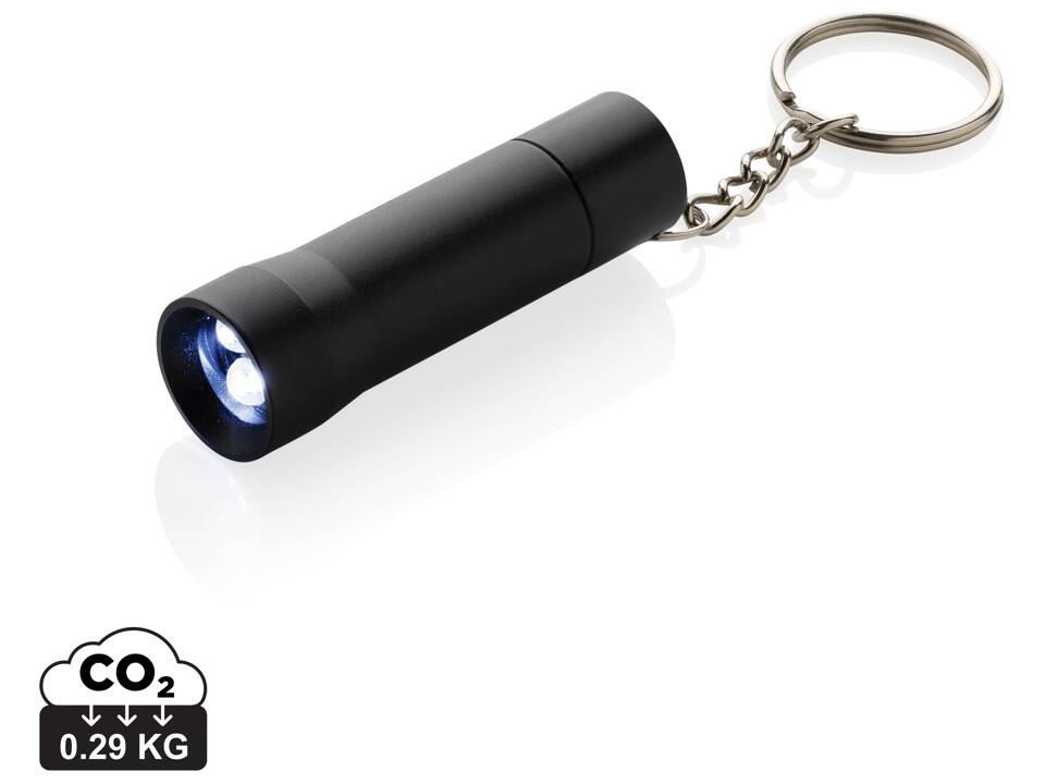 Flash RCS gerecycled aluminium sleutelhanger zaklamp