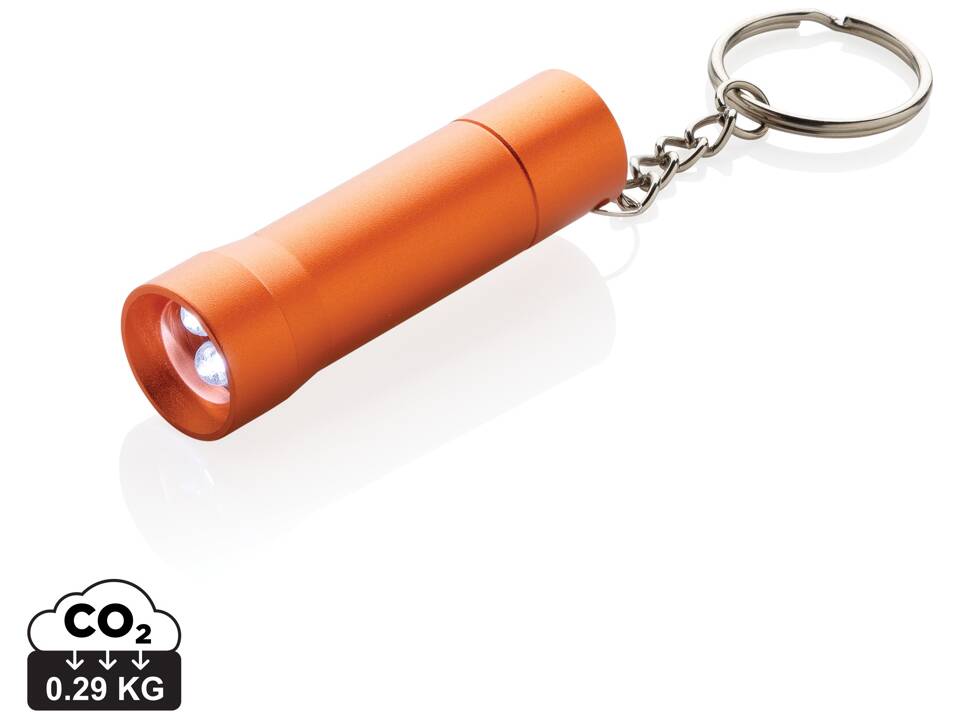 Flash RCS gerecycled aluminium sleutelhanger zaklamp 43