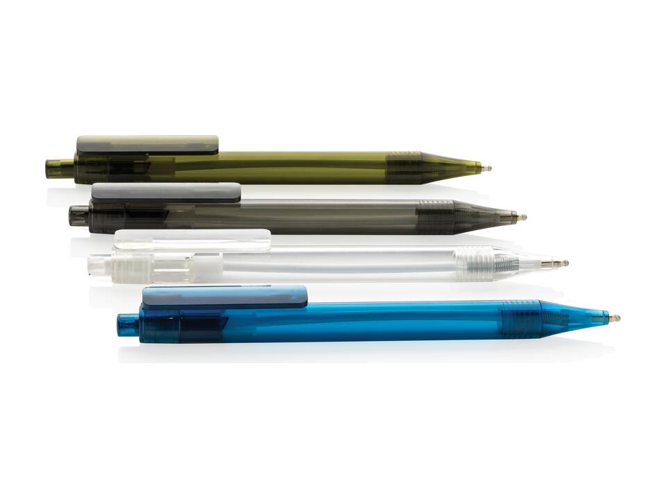 GRS RPET X8 transparante pen 5