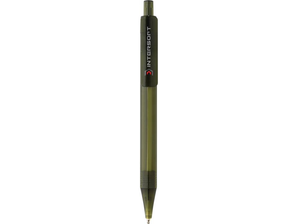 GRS RPET X8 transparante pen 18