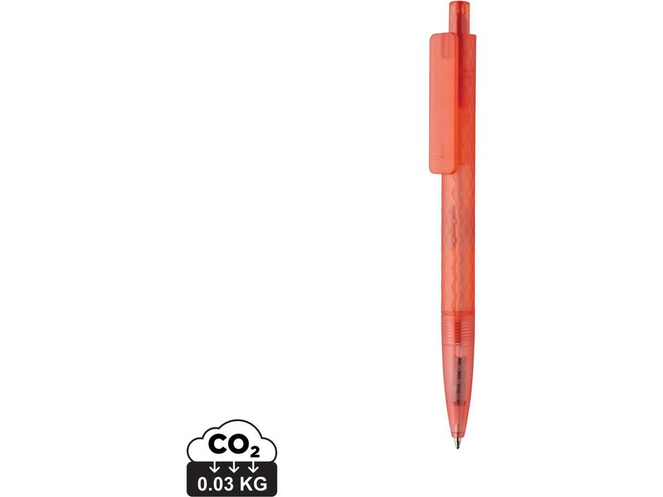 X3 GRS gerecycled PC plastic pen frosted 14