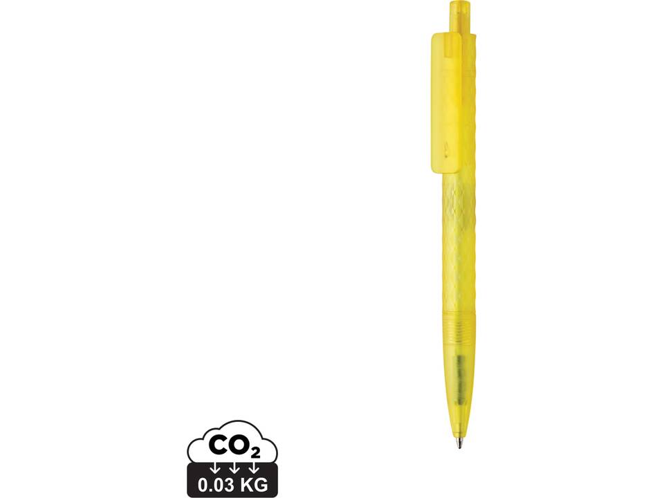 X3 GRS gerecycled PC plastic pen frosted 28