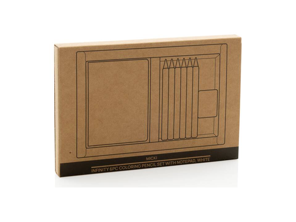 Micki GRS infinity 6pc penset met boekje 4
