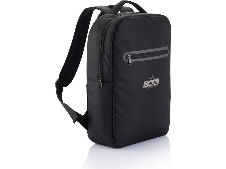 London PVC vrije laptop rugzak 3