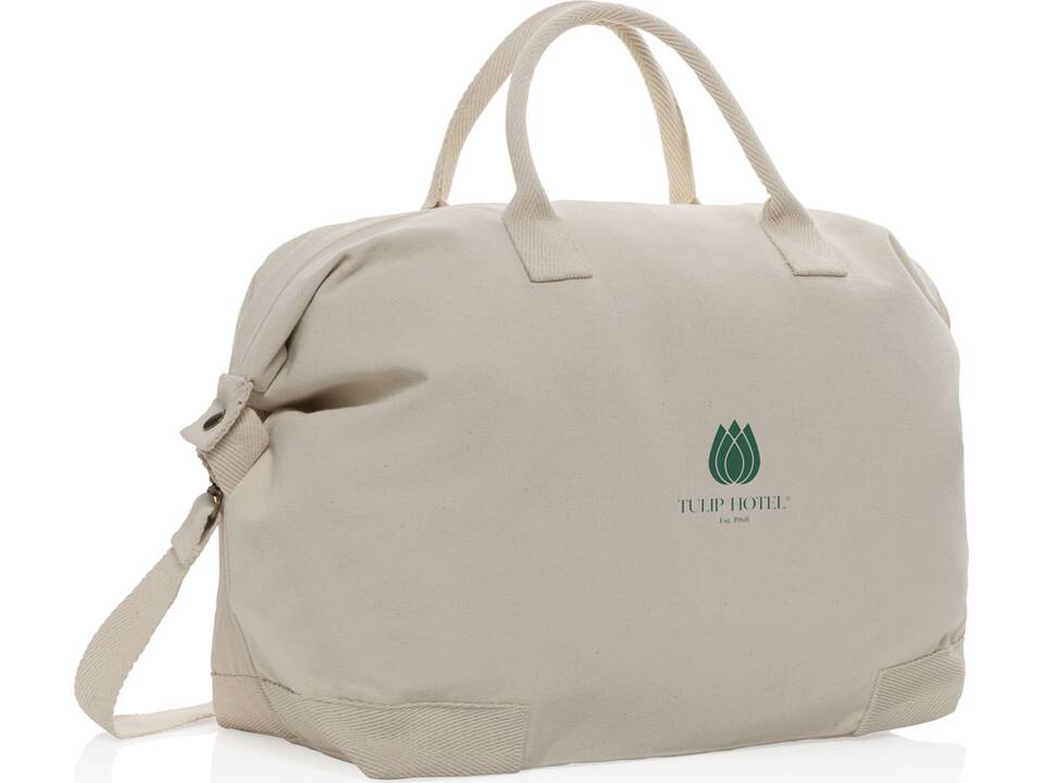 Kezar AWARE™ 500gsm gerecycled canvas deluxe weekendtas 6