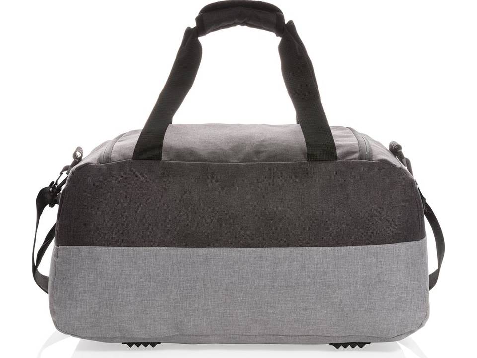 Duo color RPET RFID weekendtas PVC vrij 2