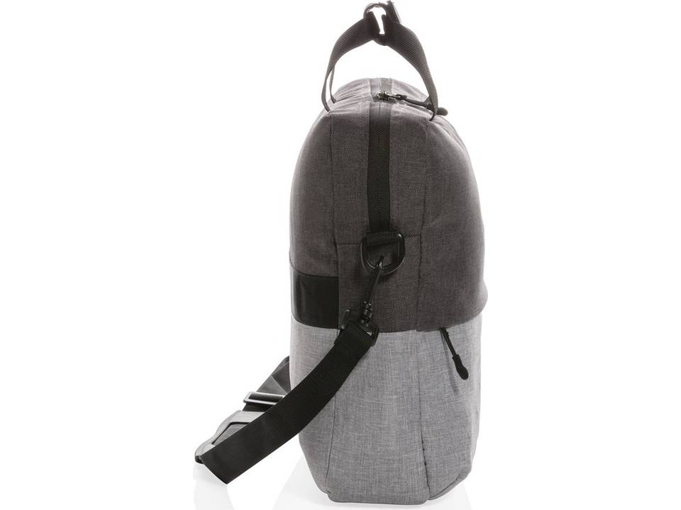 Duo color RPET 15.6" RFID laptop tas PVC vrij 3