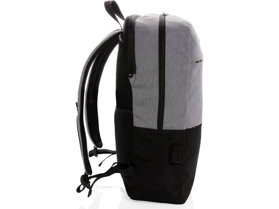 Modern 15.6" USB & RFID laptop rugzak PVC vrij 2