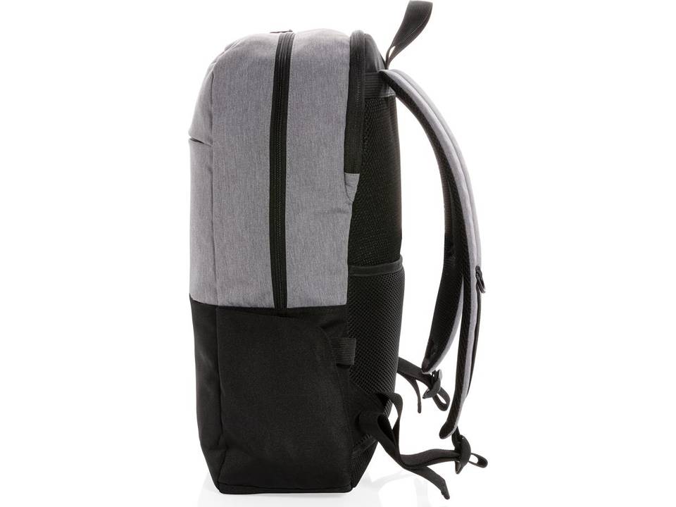 Modern 15.6" USB & RFID laptop rugzak PVC vrij 3