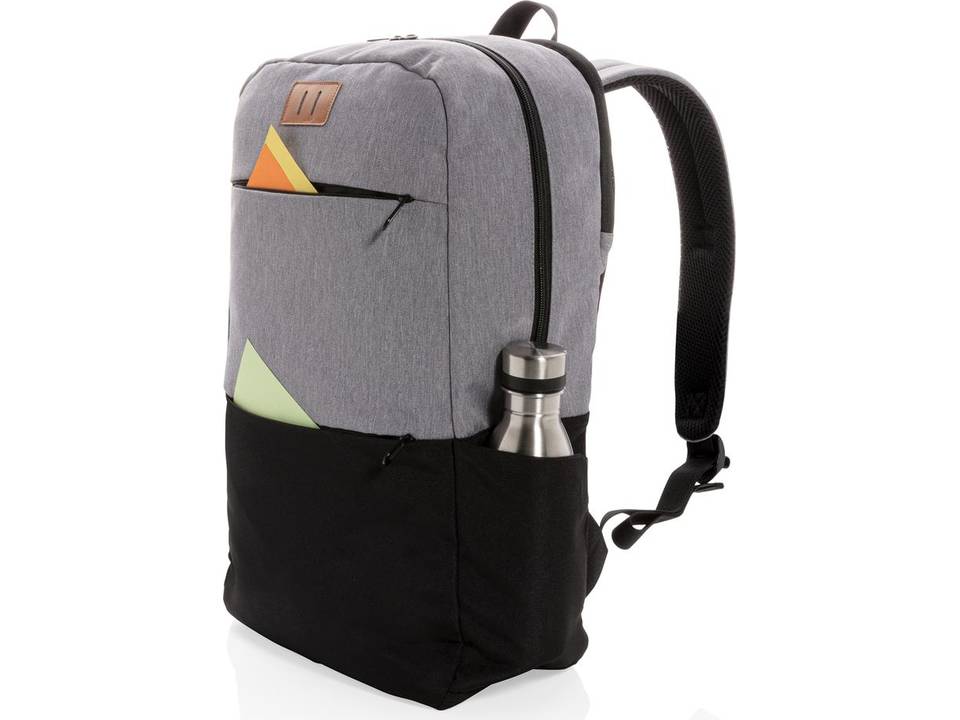 Modern 15.6" USB & RFID laptop rugzak PVC vrij 6