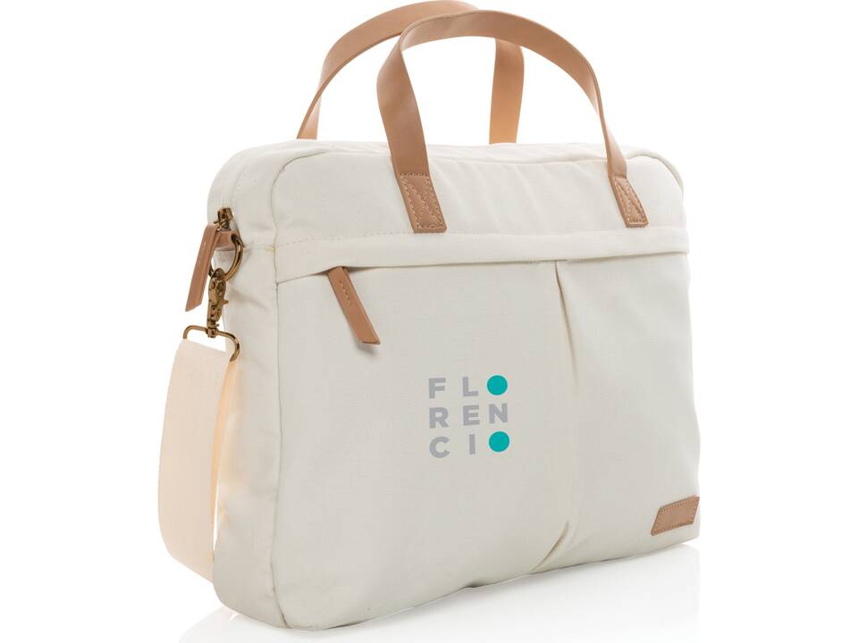 Impact AWARE recycled canvas laptoptas 7