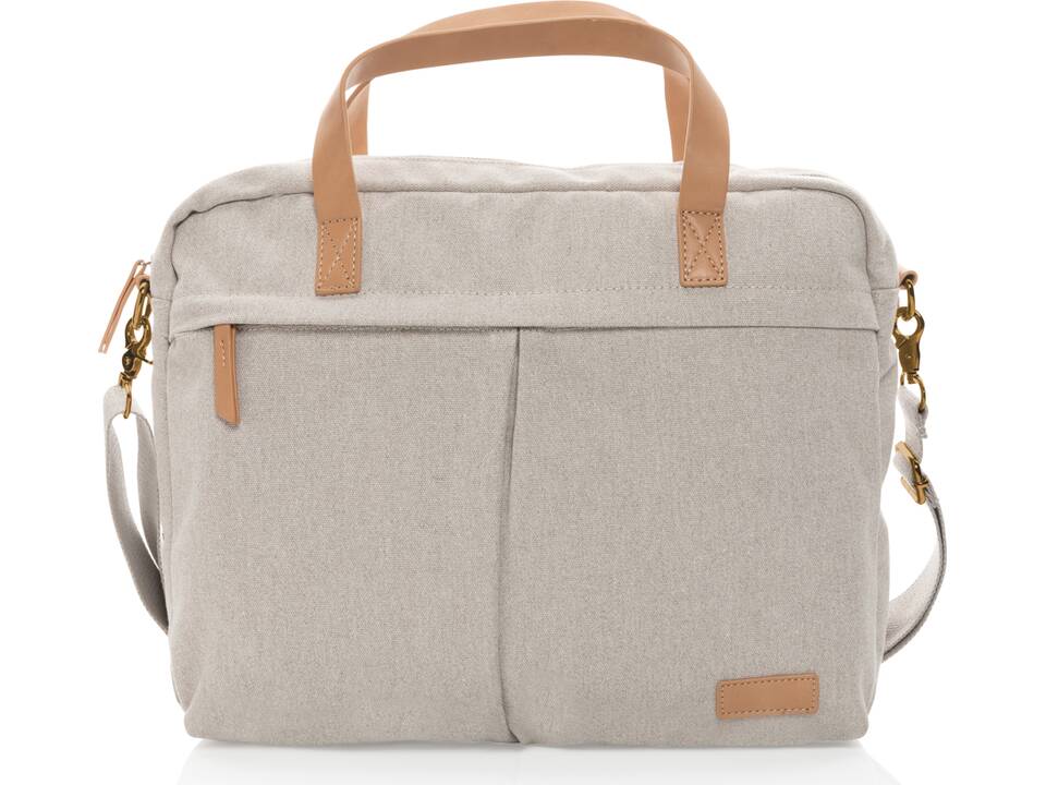 Impact AWARE recycled canvas laptoptas 16