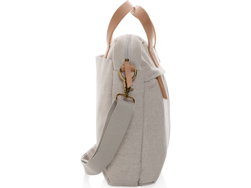 Impact AWARE recycled canvas laptoptas 17