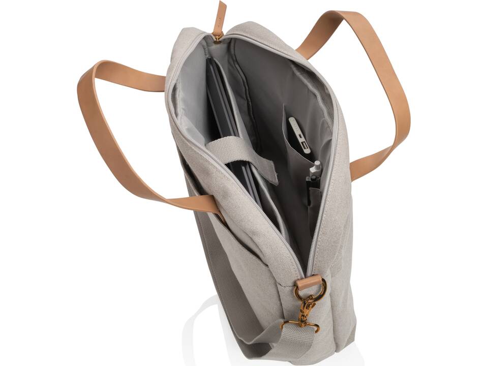 Impact AWARE recycled canvas laptoptas 19