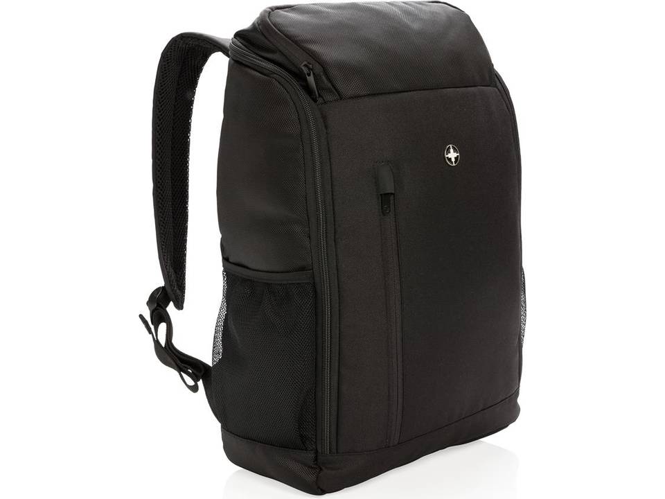 Swiss Peak RFID easy open laptop rugzak 1