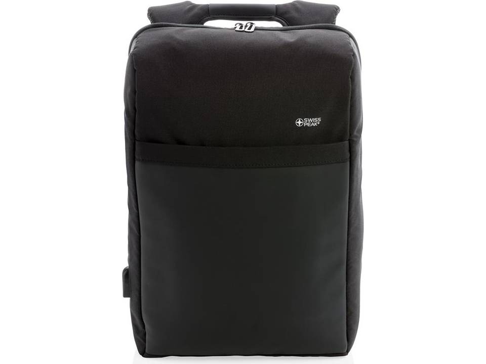 Swiss Peak anti-diefstal rugzak met RFID en USB 2