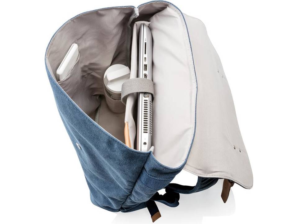 Eco Canvas laptop rugzak 14