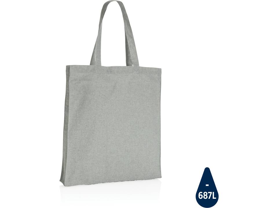 Impact AWARE gerecycled katoenen draagtas met bodem - 42 x 6,5 x 38 cm 10