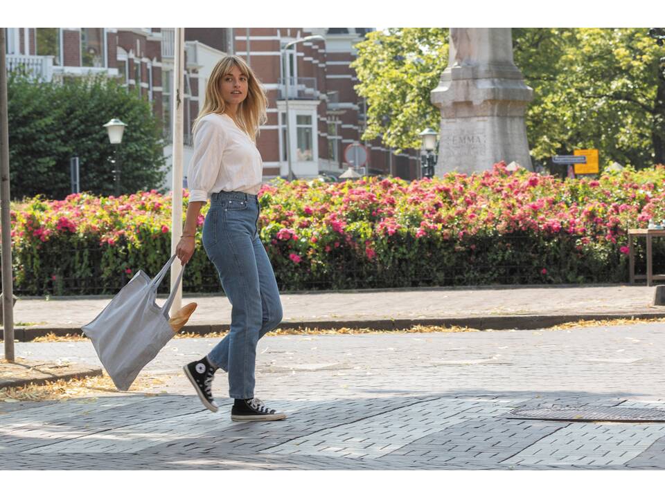 Impact AWARE gerecycled katoenen draagtas met bodem - 42 x 6,5 x 38 cm 14