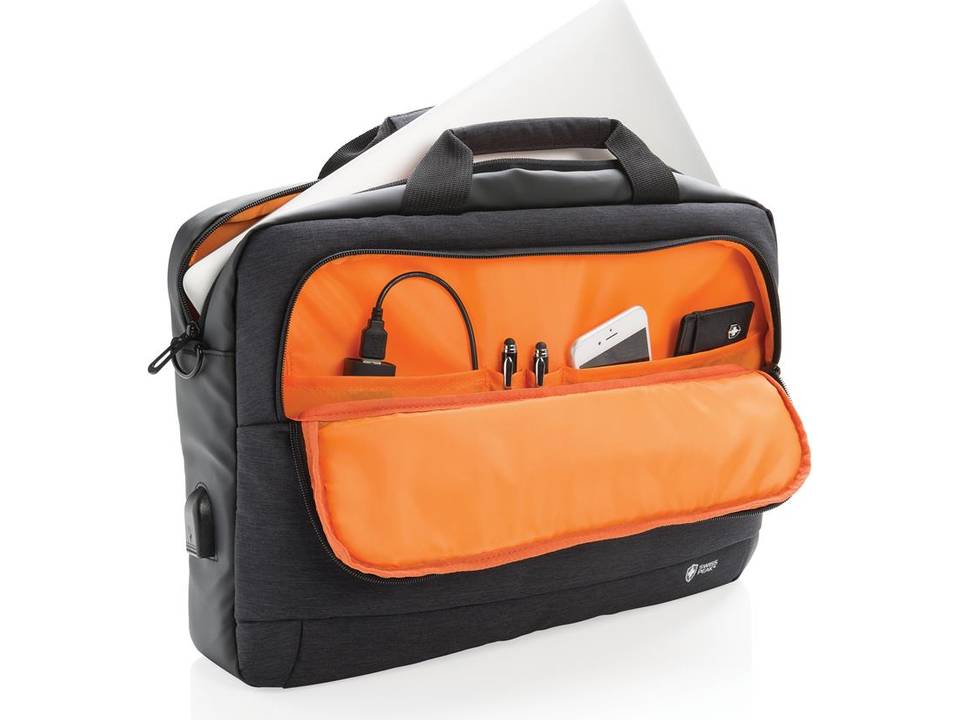 Laptop tas 15 inch - Swiss Peak modern 5