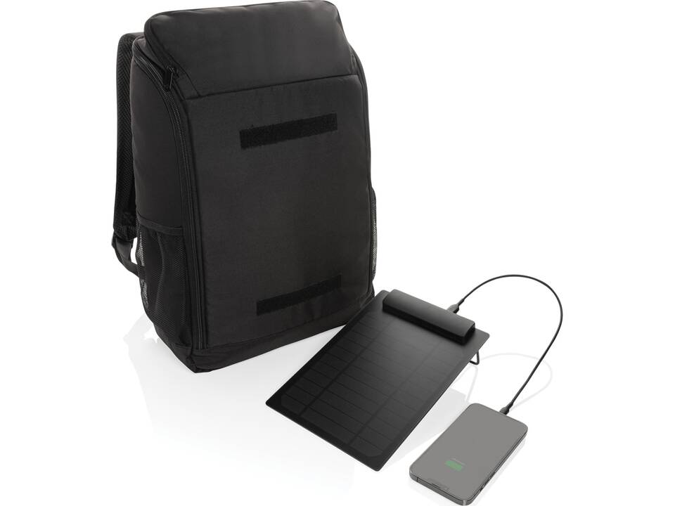 Pedro AWARE™ RPET deluxe rugzak met 5W solar panel 6