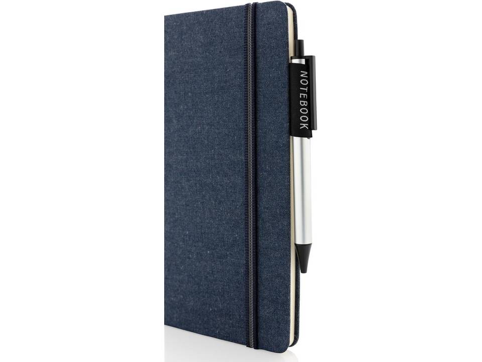 Deluxe A5 notitieboek denim 6