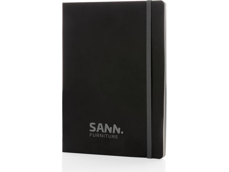 Luxe A5 softcover notitieboek met gekleurde rand 5