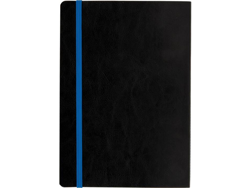 Luxe A5 softcover notitieboek met gekleurde rand 21