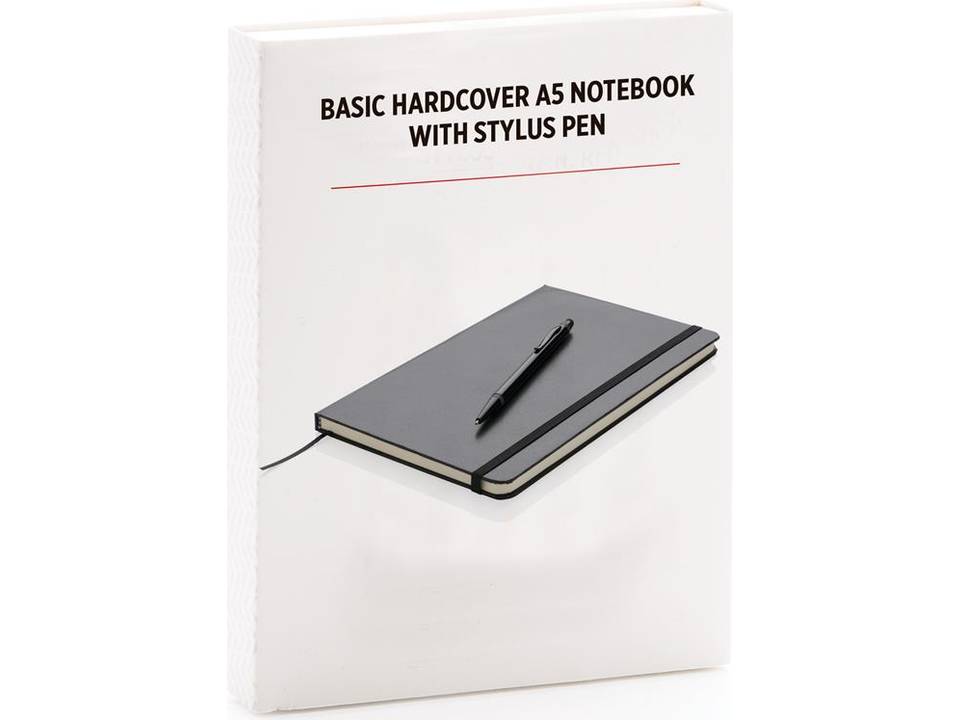 A5 basic hardcover notitieboek met touchscreen pen 2