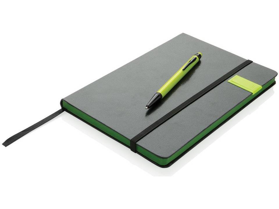 Deluxe data notitieboek met 8GB USB en touchscreen pen 6