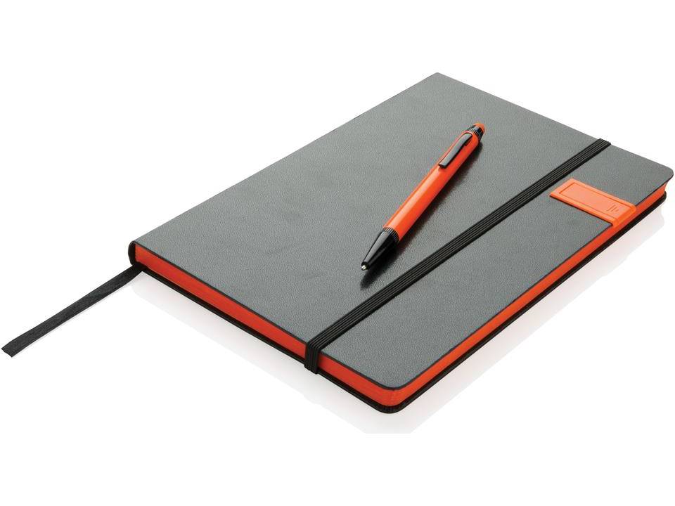 Deluxe data notitieboek met 8GB USB en touchscreen pen 11