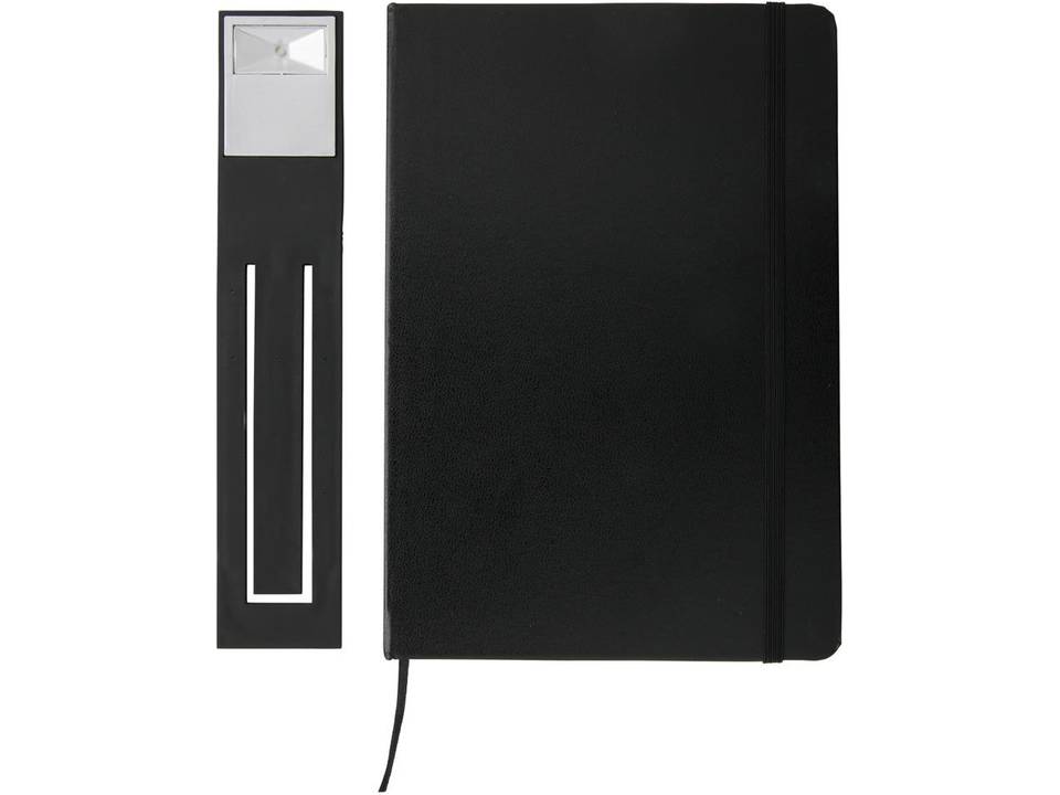 A5 notitieboek met LED leeslamp 8