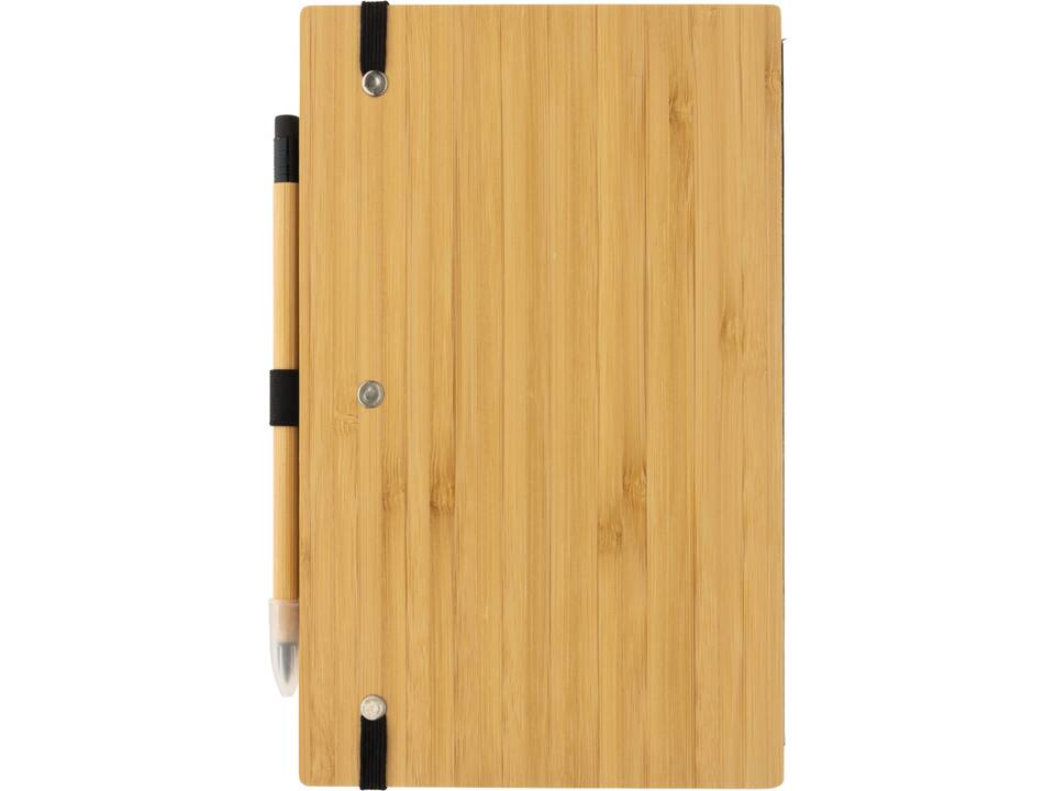 FSC® bamboe notitieboek en inifity potloodset 4