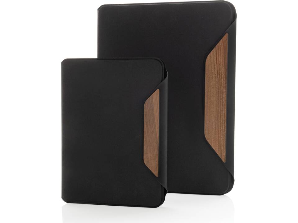 Teri AWARE™ RPET en walnoot A5-portfolio 7