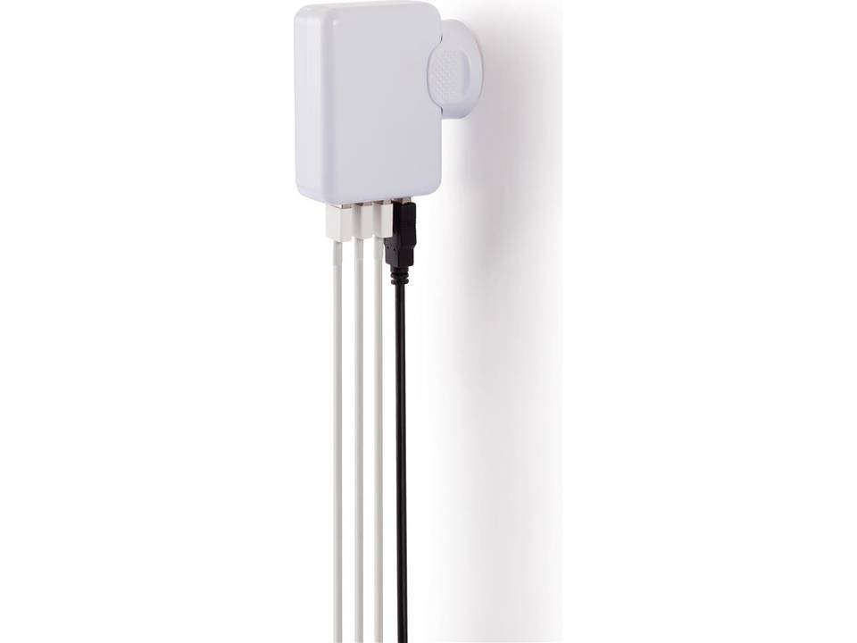 Reisstekker met 4 USB poorten 4